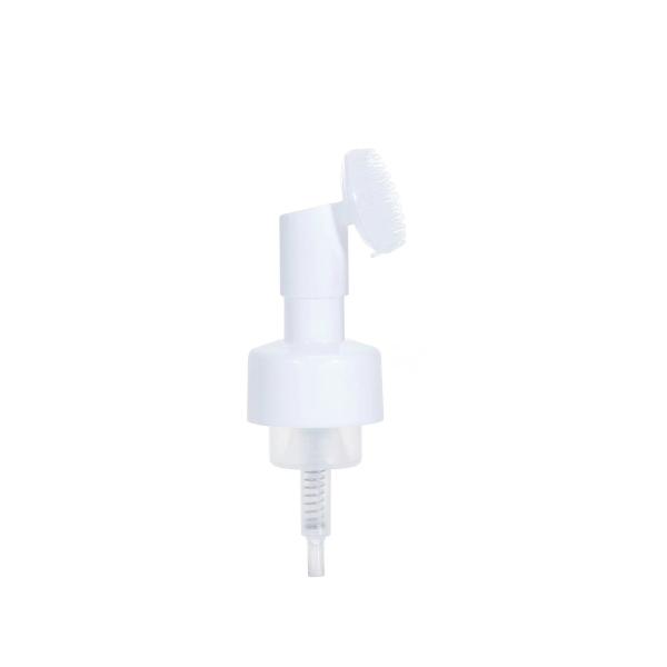 Bomba de espuma de escova de silicone de plástico 42/410 43/410 Dispensador de sabão de limpeza facial