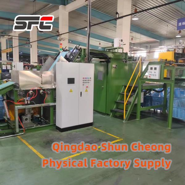 XPG-900 Rubber Batch Off Cooler with 900mm Max Width Dual Control Modes and 12T/h Processing Capacity
