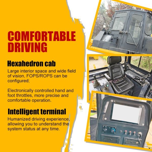 Crawler Bull Dozer Bulldozers High Operating Precision Hydrostatic Travel Drive Heavy Dozers Bulldozers Prices