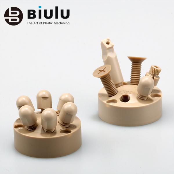 CNC PEEK Plastic Machining High Precision Custom Color Machining Services