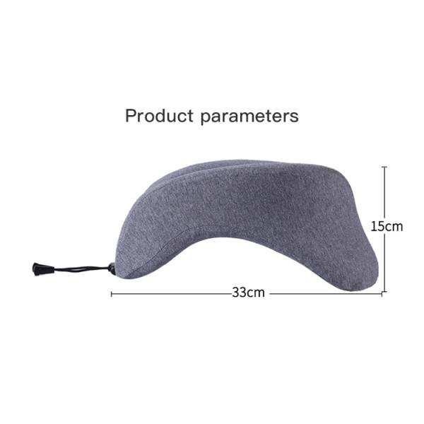 Office Nap Airplane Camping Knitted U-Shaped Memory Cotton Head and Neck Support Pillow