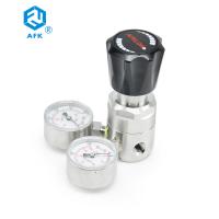 CO2 Nitrogen Propane Gas Pressure Regulator Valve With Gauge 6000psi 4000psi