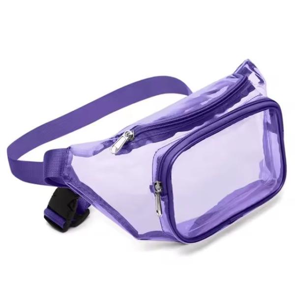 Custom Outdoor Water Proof PVC Clear Fanny Pack OEM/ODM Perfect for Men and Women on the Go