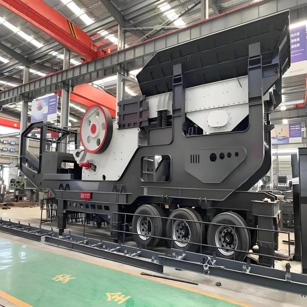 Mobile Jaw Cone Impact Crusher for Limestone Concrete Basalt Granite Markets Worldwide