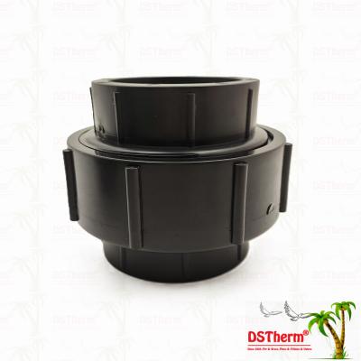 Ppr Black Plastic Union For Piping System Customizable Durability Chemical Resistance