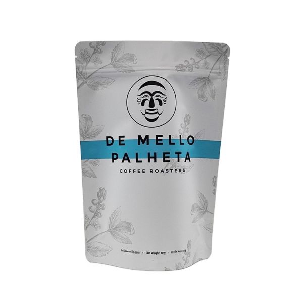 Custom Printed 250g 500g 1kg Stand up Pouch with Valve Moisture Proof Reusable Zipper Top BTP Aluminum Coffee Tea Packaging Bag