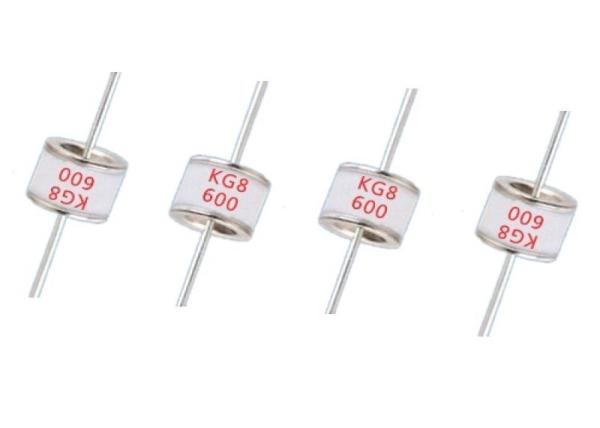 KG8 Series GDT 8x6mm 2 Electrode Switching Spark Gaps 110V-800V Surge Arrestors Ignition Of HID Lamps