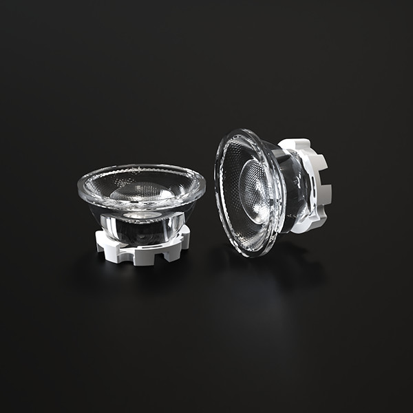 24 Degree Viewing Angle COB LED Lens with Low Glare and 93% Efficiency for Lighting Fixtures