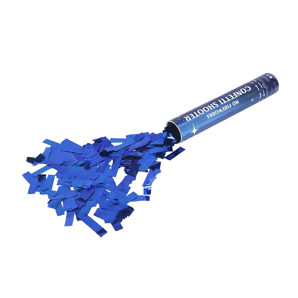 Confetti Poppers торжества клуба свадьбы карамболя Confetti 12 дюймов голубой