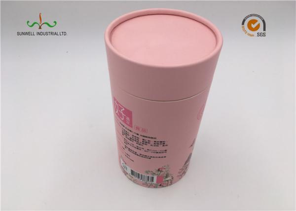 Custom Made High Quality Paper Gift Box Awesome Designed Cardboard Paper Tube Tea Cosmetic Spice Cylinder Packaging