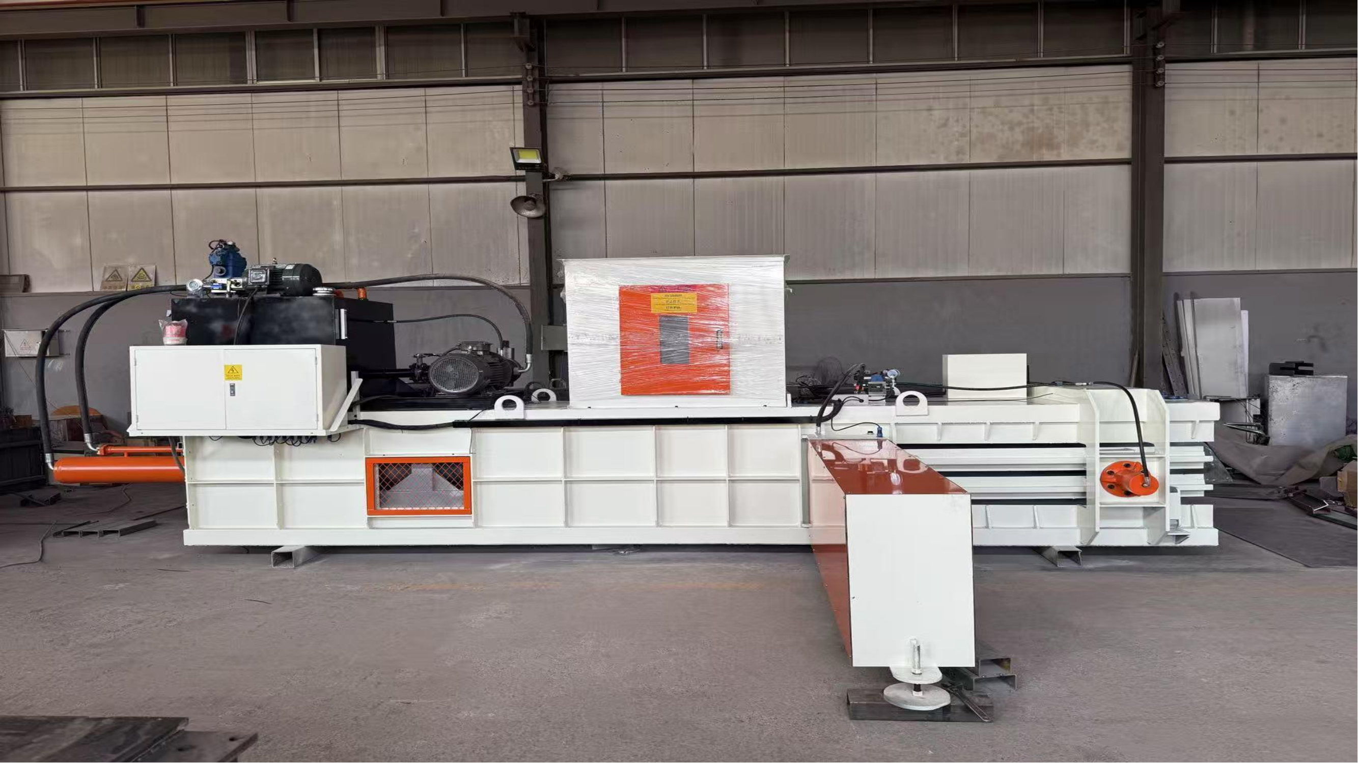 4-30 Kw Hydraulic Waste Paper Baler Machine 20-60 Seconds Cycle Time