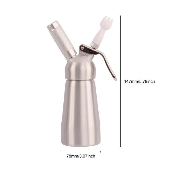 Металл алюминиевое красное 250ml взбил коробку распределителя 12pcs/сливк