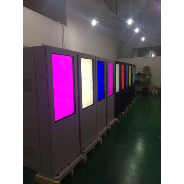 Standalone 46inch Exterior Digital Signage Totem Resolution 1920*1080p