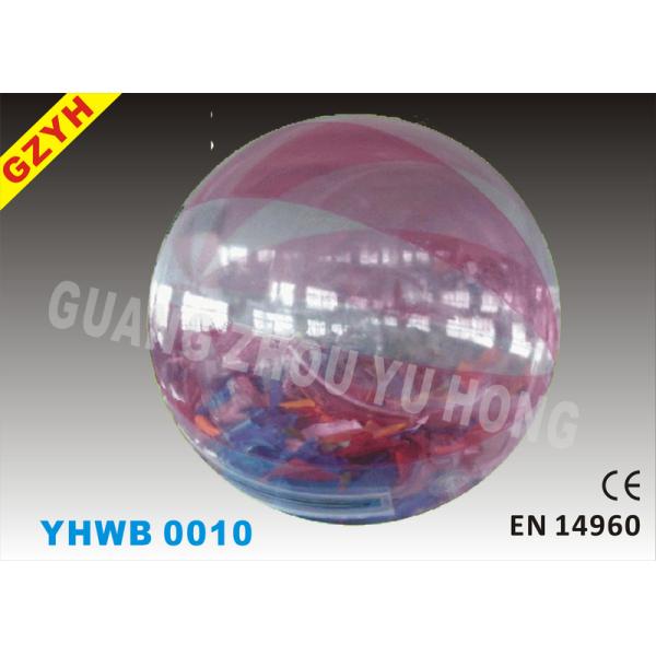 Прозрачная прогулка ПВК/ТПУ раздувная на шарике ИХВБ-010 воды с диаметром 6 до 10 фт