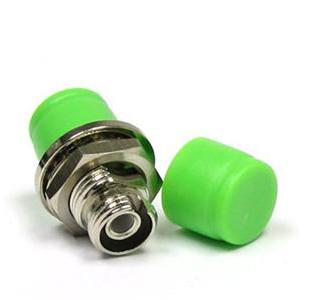 High Precision of Mechanical Dimension FC optical Adapter Green or red Color