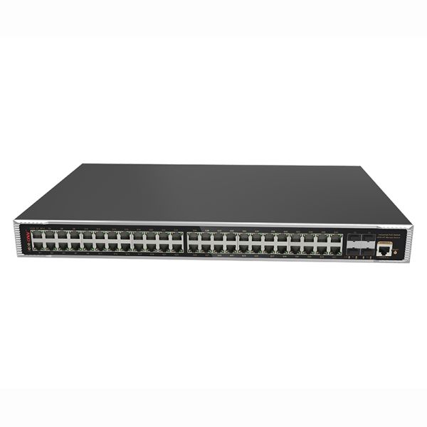 52 Port 10G Uplink Managed Industrial PoE Switch With L3 Network Management Functions