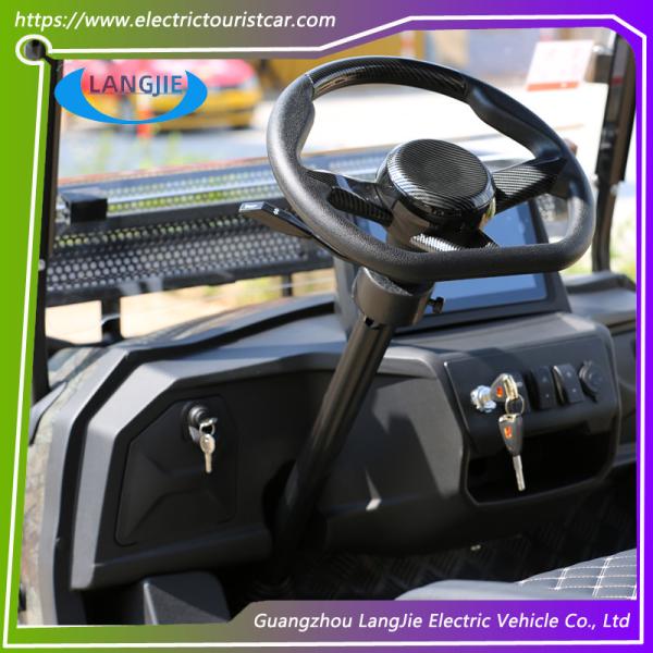 4 Wheel Electric Golf Cart 4 Seats Resort Car AC Motor Electric Car Tour for Hotel