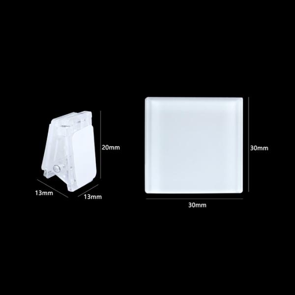 Book Decoration Sublimation Acrylic Book Clip Page Holder Blanks