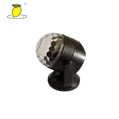 Lumière de boule de disco de noir de la musique RVB d'USB Bluetooth pour la partie à la maison