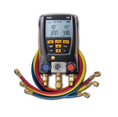 Testo 550 Digital Refrigerant Manifold Kit with Bluetooth