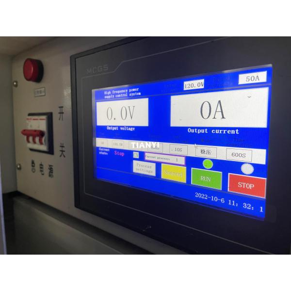 Manual Titanium Anodizing Machine 380V/415V/440V Customized For Titanium Coloring