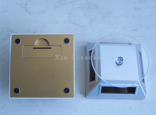 solar rotary display holder