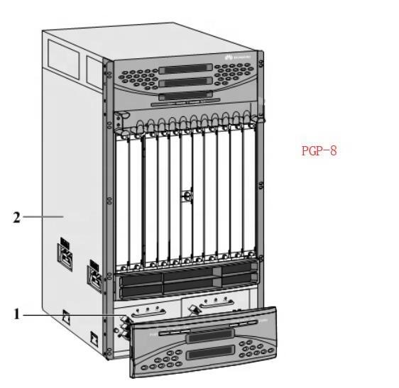 UGW9811 2200W DC Power Supply in PDB480D-16DC Flexible PDB 02310QNN