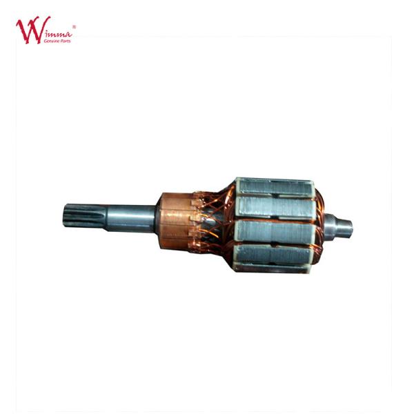 High Precision Bajaj Auto Rickshaw Accessories / Copper Starter Motor Armature