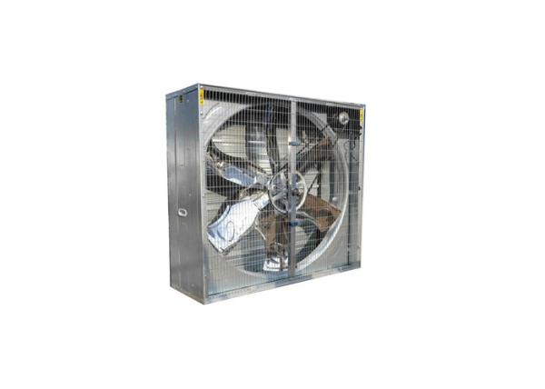 Sliver Color Greenhouse Cooling System Air Flow 44000m3/H Good Tensile Strength