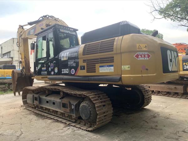 Excavateur Caterpillar 336D, originaire du Japon, en bon état pour l'exploitation minière