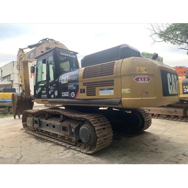 Excavadora original japonesa Caterpillar 336D de segunda mano en buenas condiciones para la minería