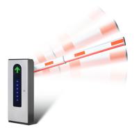 Porta de barreira electrónica de controlo de acesso do veículo com sistema de barreira de estacionamento RFID