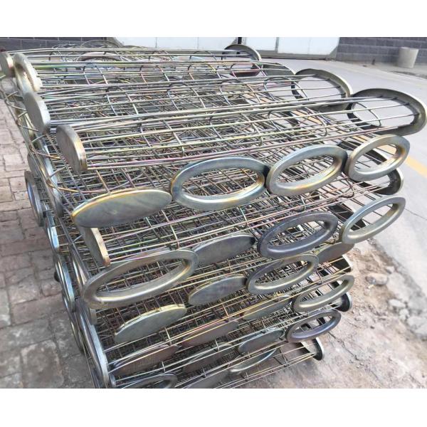 Cement Mill 5 Micron Baghouse Cages Excellent Smoothness Premium Quality
