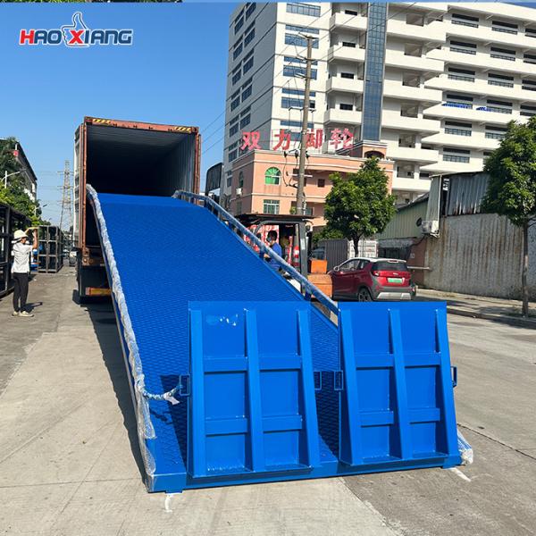10T-20T Rampe de quai portable Rampe mobile pour le déchargement des camions