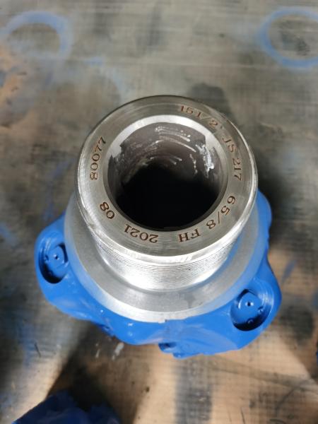 393.7mm Caly Tooth Tricone Drill Bit Thread 6 5/8FH IADC127 For Water Well Drilling