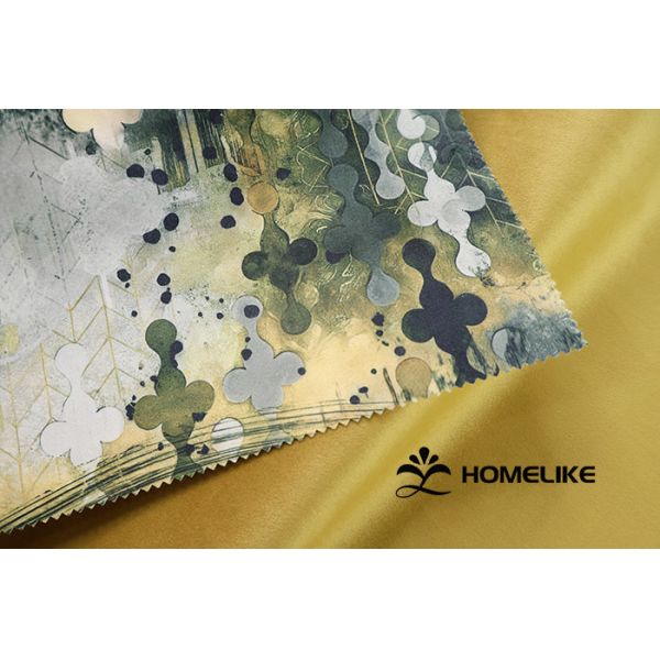 Italian Renaissance-Inspired European Vintage Printed Velvet for Furniture