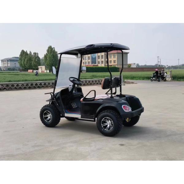 Golf Place 2 Seater Golf Cart With 3.9m Minimum Turning Radius And LCD Instrument Dashboard