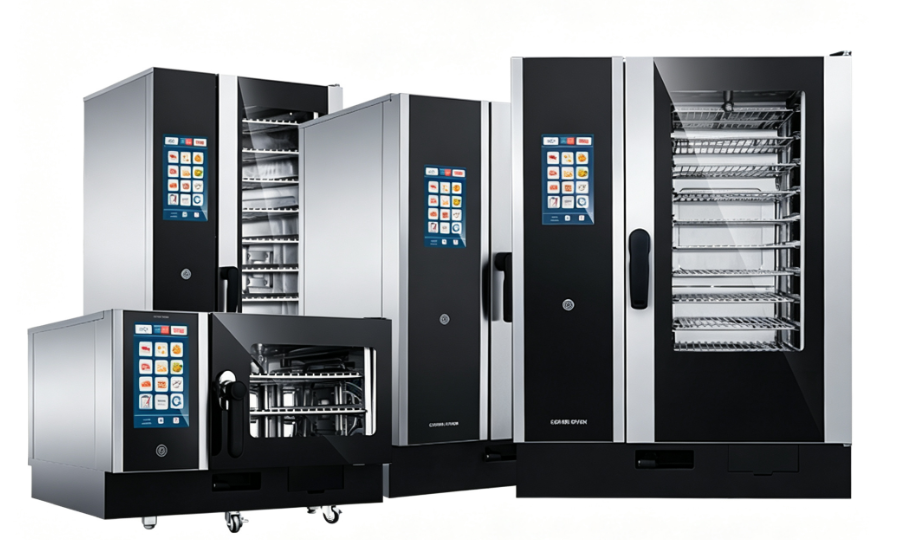 Commercial Combi Oven with Smart Touch Control, Stainless Steel Construction, and Energy Star Certified for Professional Kitchens