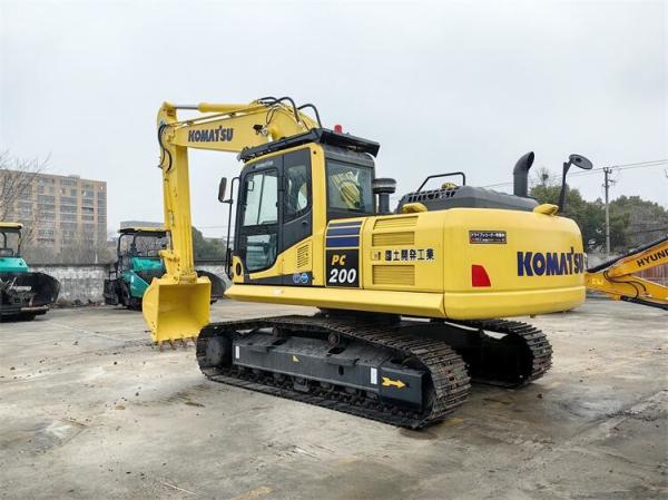 Robust Design Used 20 Ton Excavators Komatsu PC200-8 Excavator With Cummins Engine