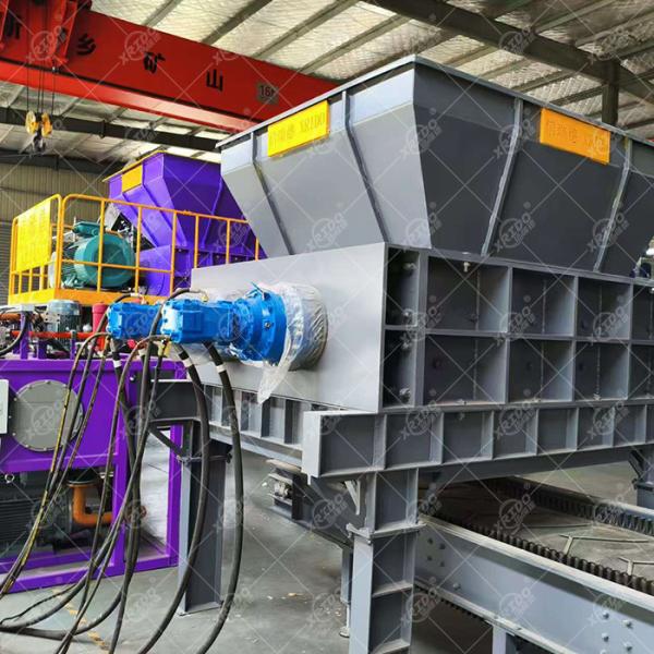New Scrap Steel Aluminum Metal Scrap Aluminum Frame Shredder Machine Waste Aluminum Recycling Machine