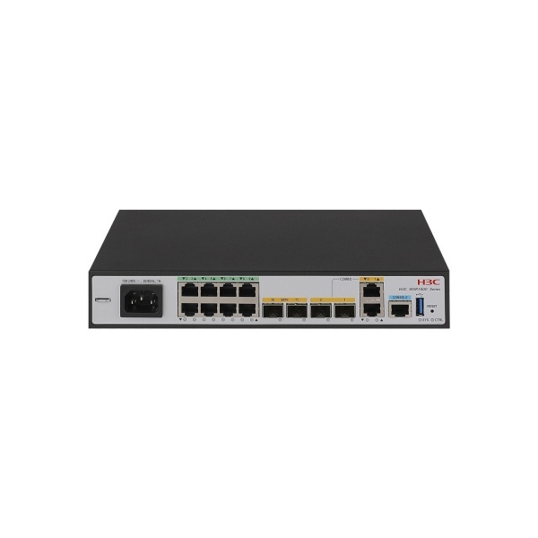High-Performance H3C RT-MSR1008 Router Integración de servicios múltiples y puertos de gigabit para empresas