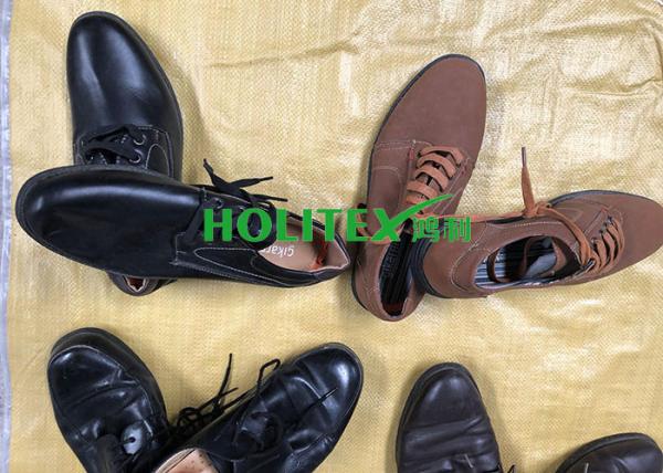 Leather Material Used Mens Shoes Fashionable 2nd Hand Shoes All Seasons Available