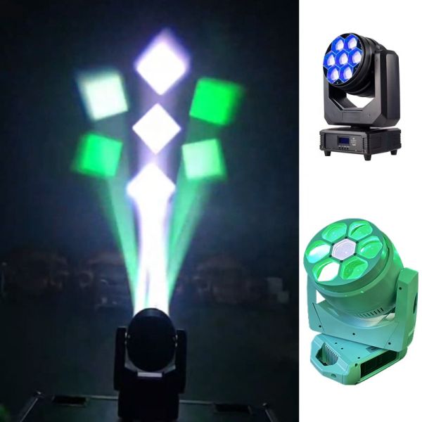 Nebula 7X40W LED RGBW Zoom Wash Pixel Control DMX Stage Moving Head Light