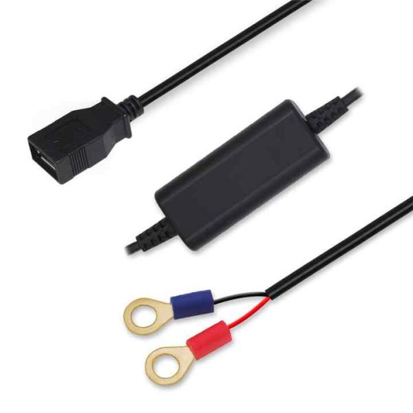 USB Female or Micro USB (Right-Angle) to Alligator Clip / Tinned Wire /Terminal Step-Up Cable 5V to 9V/12V Power Booster for DIY