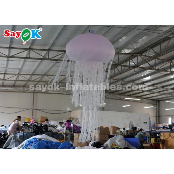 190T Nylon Cloth Inflatable Lighting Decoration With Remote Control