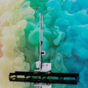 2D 3D 2 in 1 Wall and Floor Vertical Single Double Head Colour Art Inkjet Wall