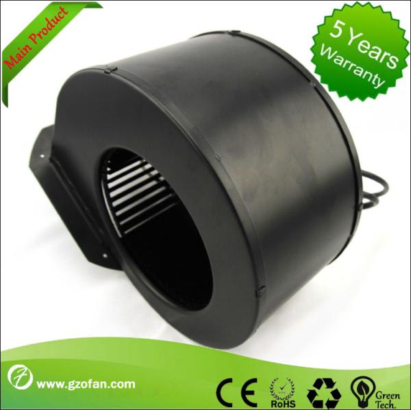 fã centrífugo do EC de 180mm com as lâminas curvadas dianteiras para a ventilação do assoalho