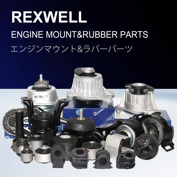 REXWELL Auto Rear Suspension Bush Left Right Control Arm Bushing 48725-02230 48725-02240 for Toyota COROLLA ZZE123 2005-2007