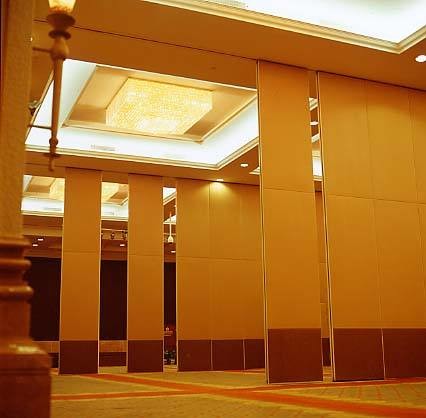 Movable Sound Proof Partitions , Office Fire Resistant Acoustic Wall Panel