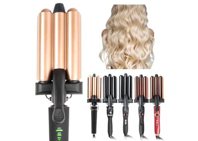 CE CETL 3 Barrel Curling Iron Wand , 1 inch Hair Waver Beach Waves